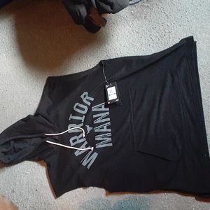 New UA WARRIOR MANA PROJECT ROCK Sleeveless hoodie size XL